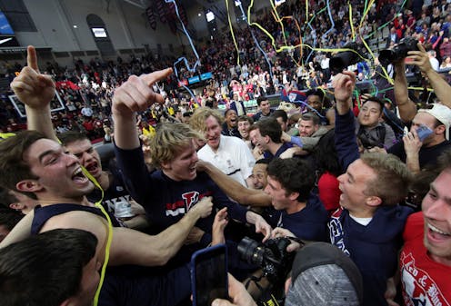 Just competing in March Madness is a fundraising win for the schools