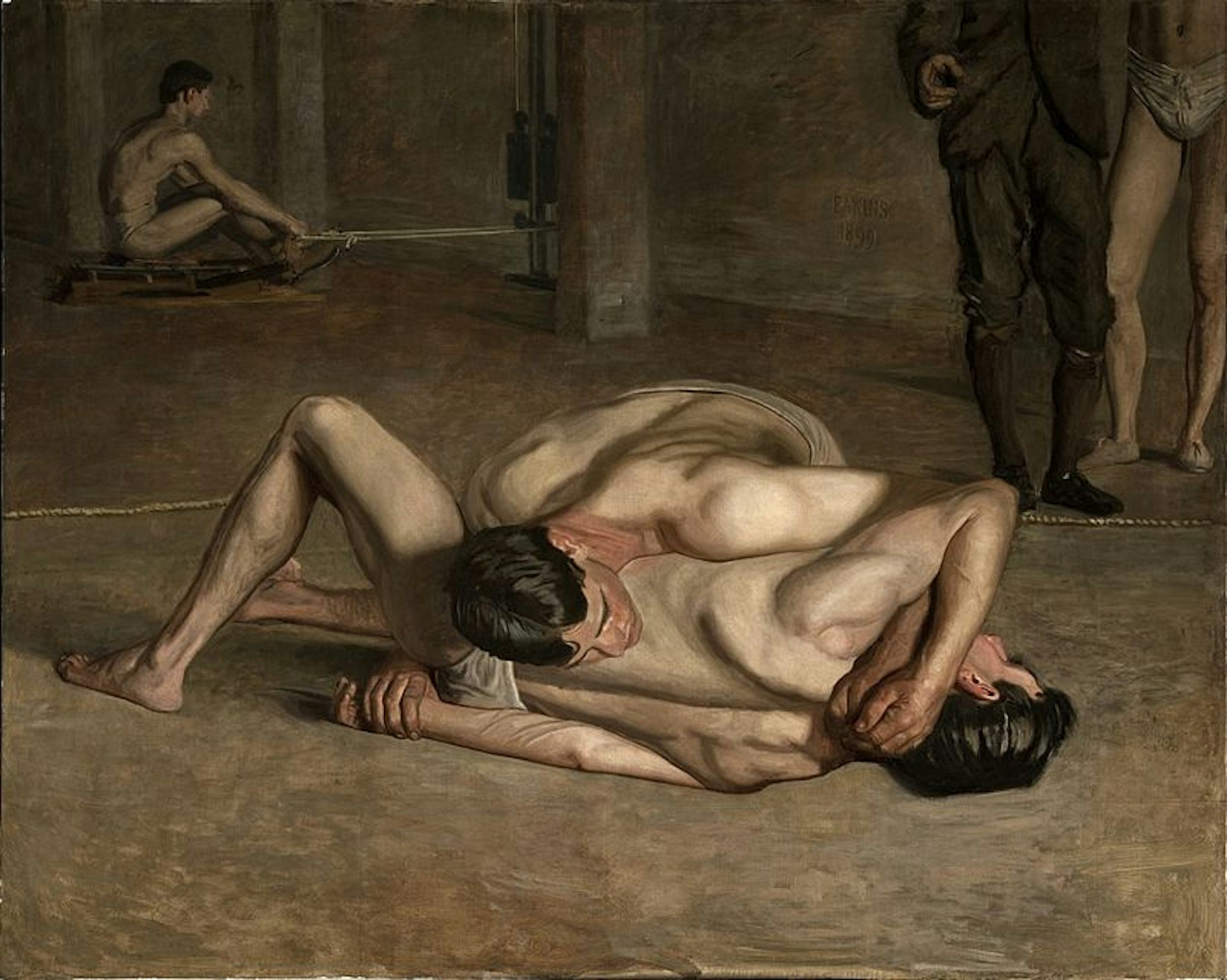 Thomas Eakins Brilliant painter, gifted photographer .. pic image