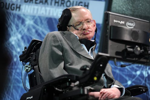 Stephen Hawking warned about the perils of artificial intelligence – yet AI gave him a voice