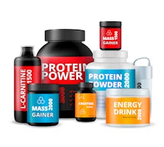 Protein supplements are literally sold by the bucketload.