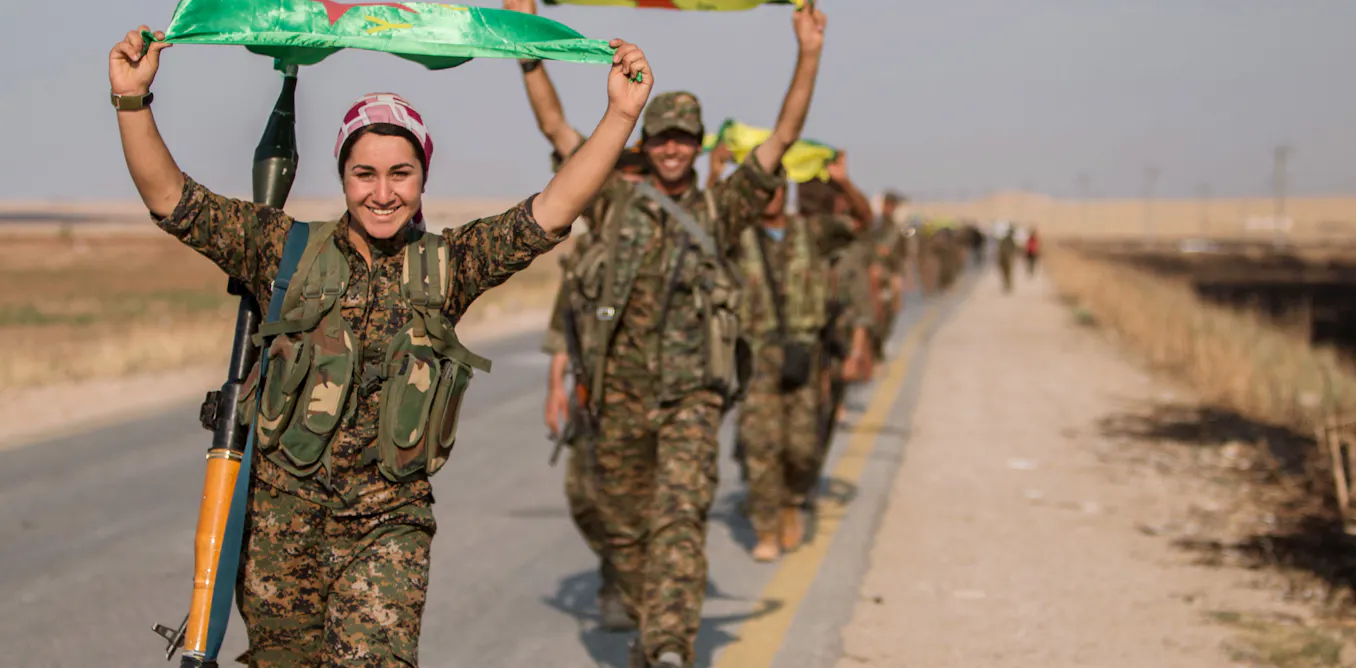 Kurdish troops fight for freedom — and women’s equality — on ...