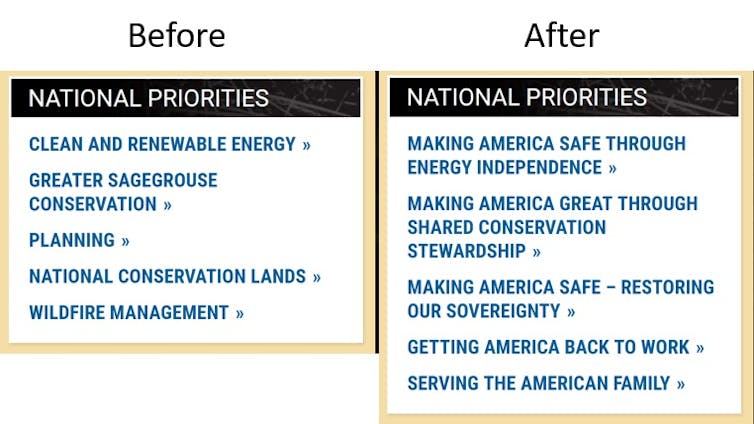 Buried, altered, silenced: 4 ways government climate information has changed since Trump took office