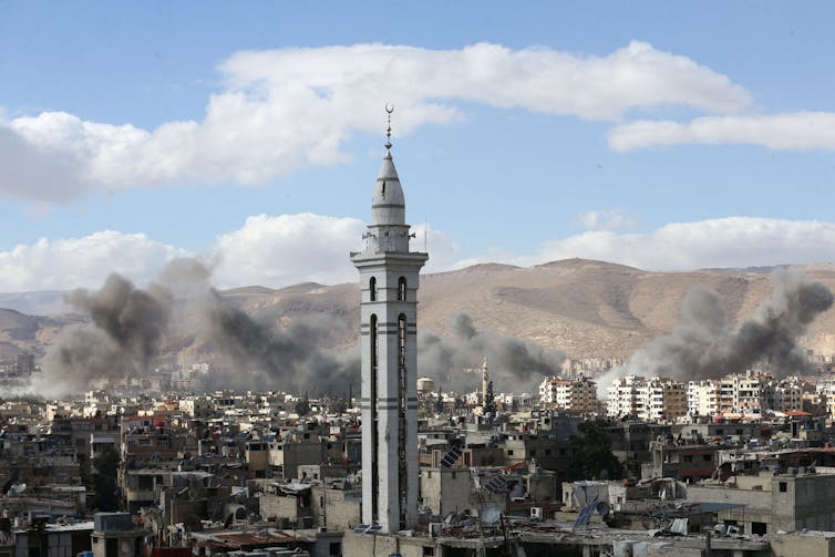 Bombed into oblivion: The lost oasis of Damascus