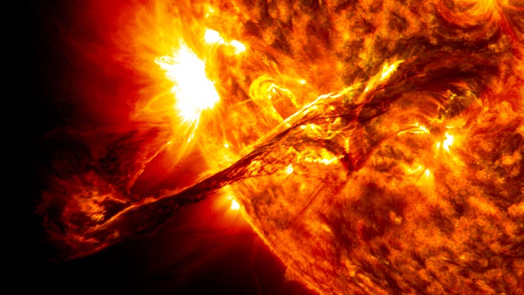Space Weather Threatens High-Tech Life Space Weather Threatens High-Tech Life