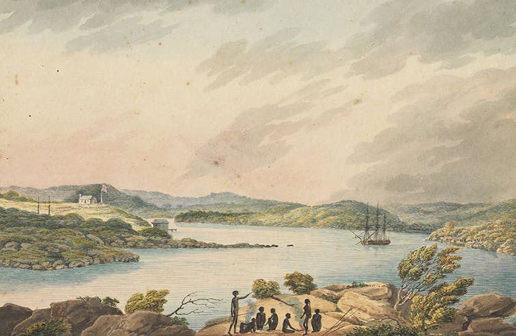 how the First Fleet got a first taste of Australia's unforgiving climate