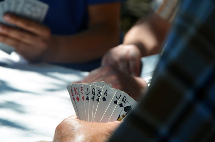 Even playing cards can strengthen your brain.