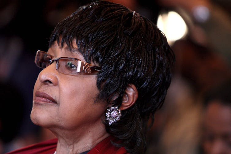 South African liberation struggle icon Winnie Madikizela-Mandela has died at the age of 81. EPA-EFE/Jon Hrusha