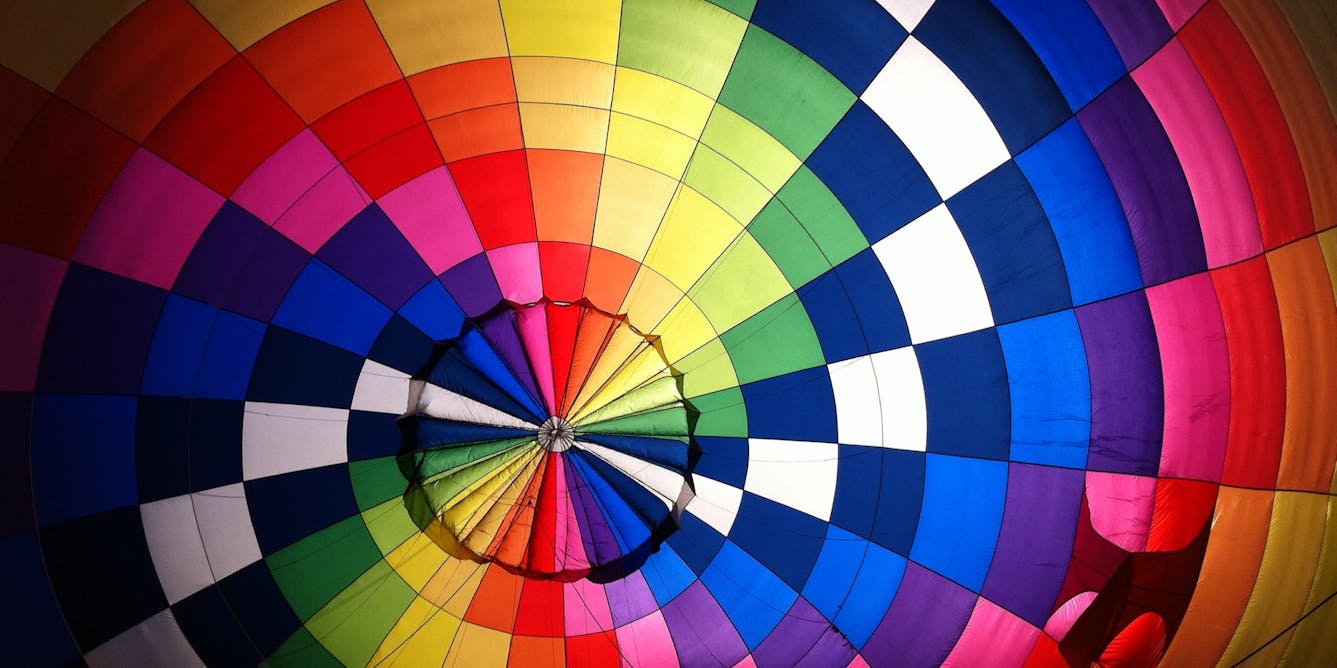 Сприйняття кольору. Balon Palette Color. How we see Colors.