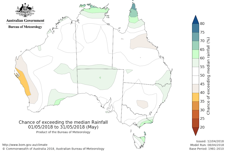 Ocean heat waves and weaker winds will keep Australia warm for a while yet