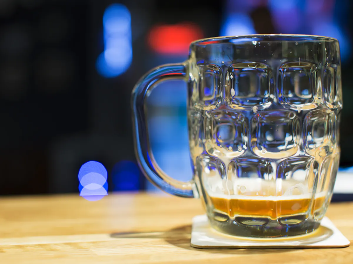 Drinking a pint of beer may lower your life expectancy by the same amount as smoking a cigarette – new research Drinking a pint of beer may lower your life expectancy by the same amount as smoking a cigarette – new research