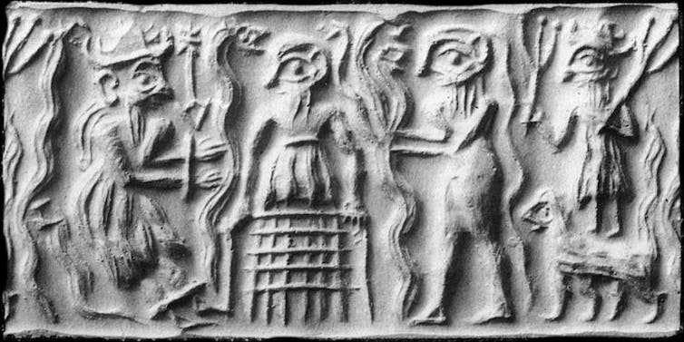 In ancient Mesopotamia, sex among the gods shook heaven and earth