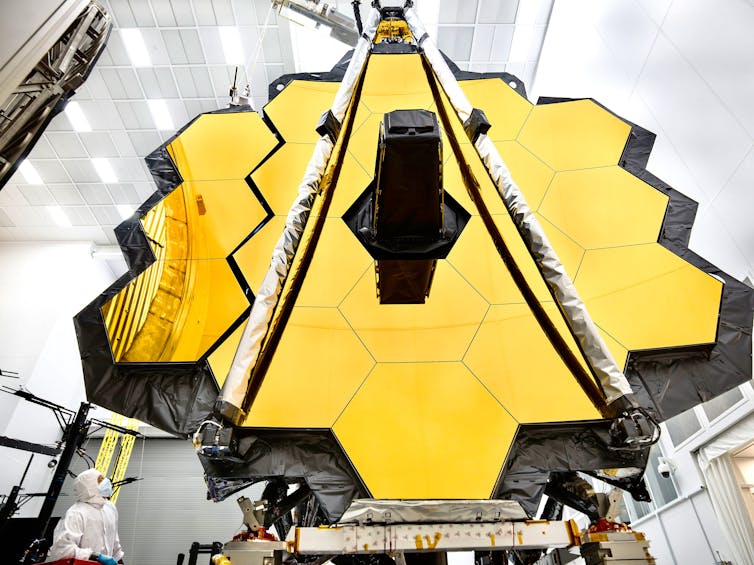 The JWST is currently being readied for launch