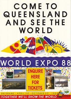 the World Expo reshaped Brisbane because no one wanted the party to end