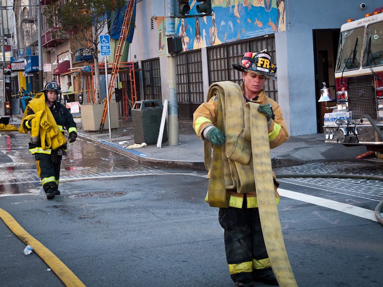 Female Firefighters Defy Old Ideas of Who Can Be an American Hero