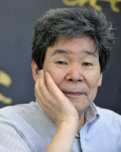 Isao Takahata was a co-founder of Studio Ghibli, Japan’s famous animation studio. Photo credit: EPA, CC BY-SA. Isao Takahata was a co-founder of Studio Ghibli, Japan’s famous animation studio. Photo credit: EPA, CC BY-SA.