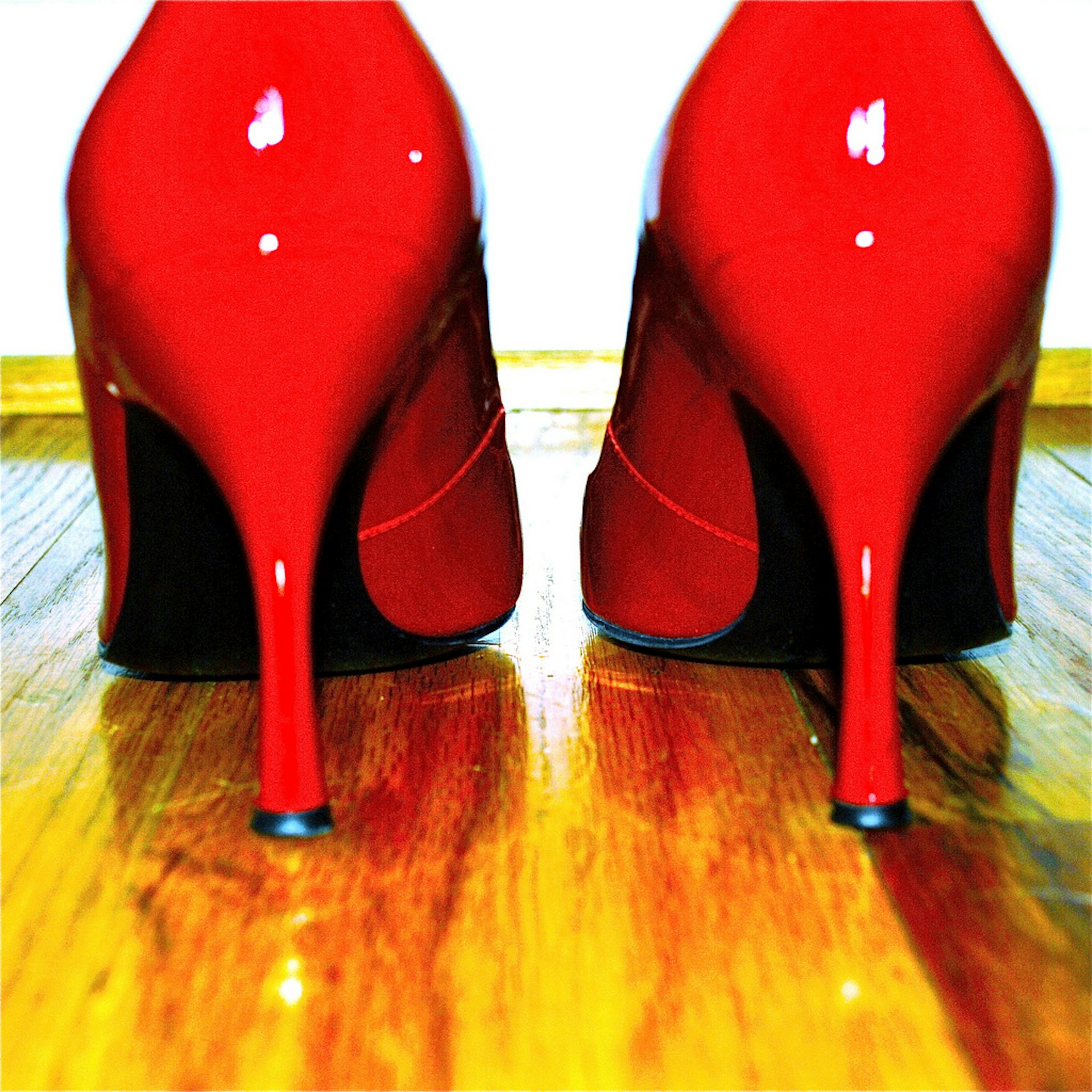 next orange heels