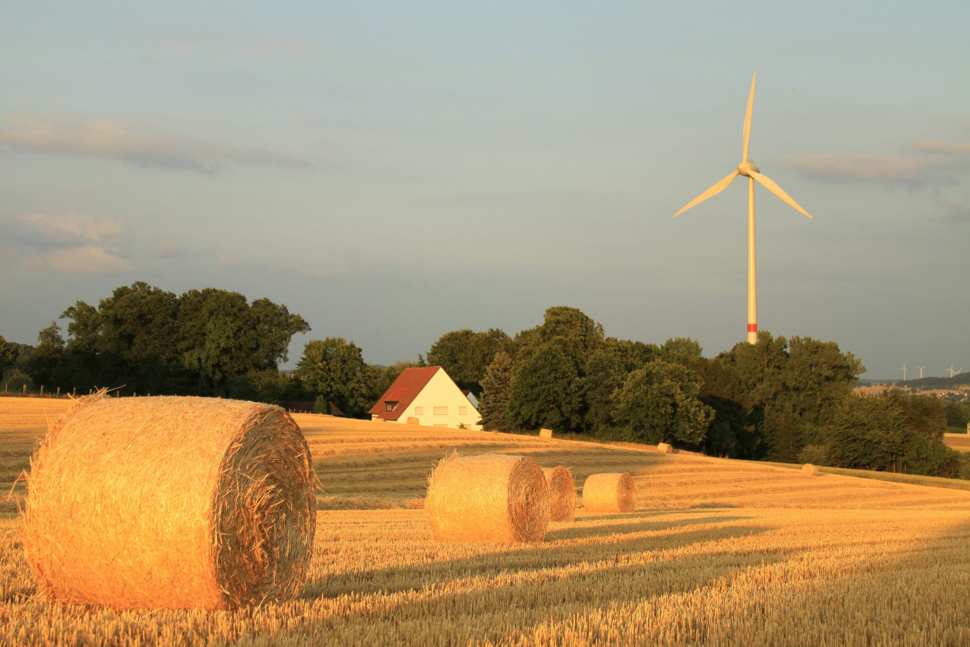 windmill and wind turbine