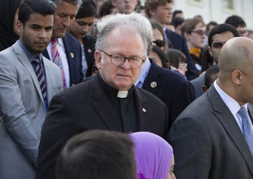 How does Congress have chaplains without violating the separation of church and state?