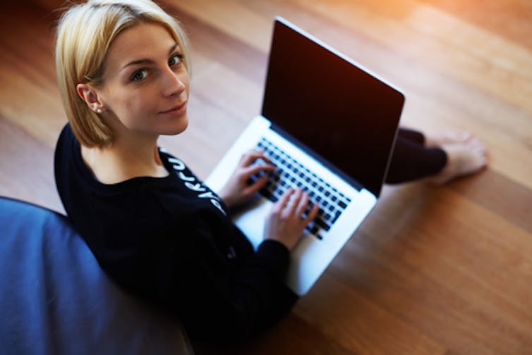 Using a laptop and other digital devices before going to bed can be harmful to your sleep. (GaudiLab/Shutterstock)