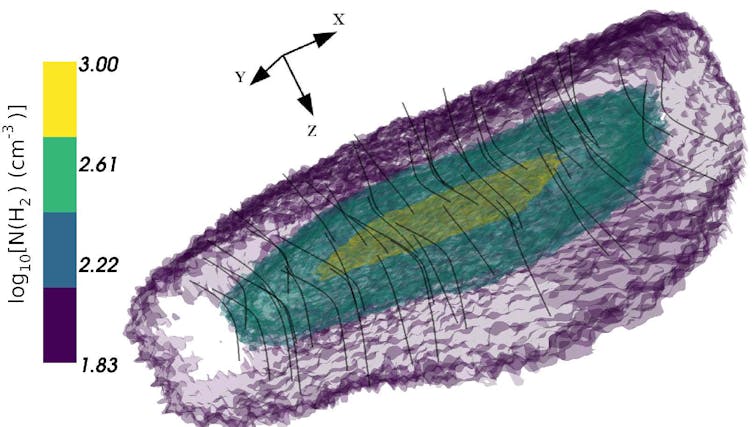 A giant 'singing' cloud in space will help us to understand how star systems form