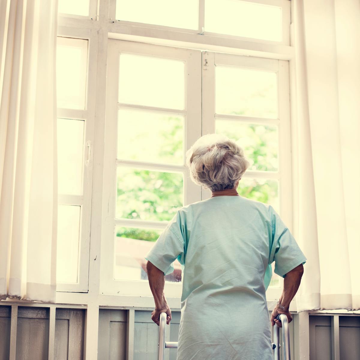 Image result for old people with broken hip in nursing home