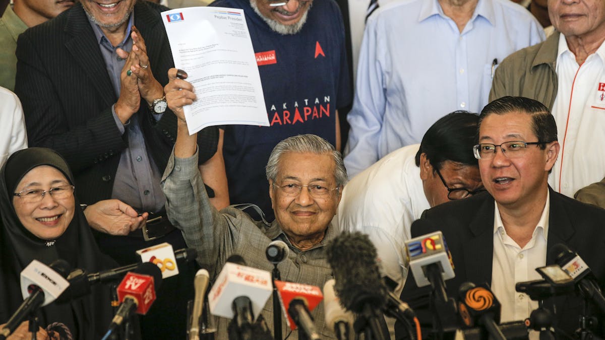 Malaysia's first new government in six decades revels in a