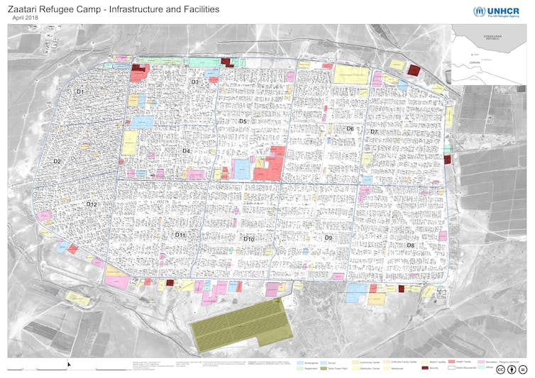 I teach refugees to map their world