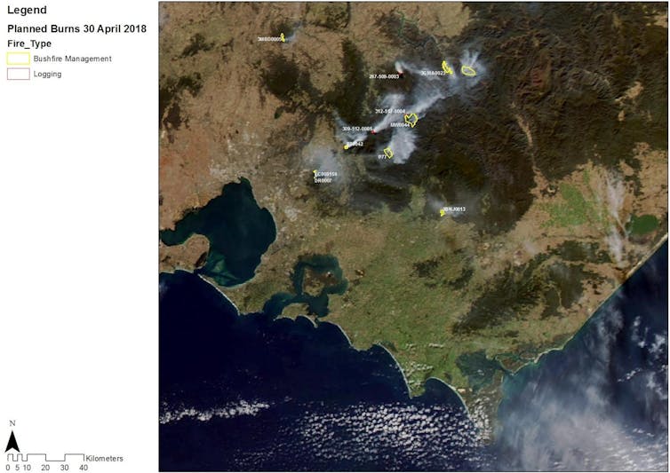 Logging burns conceal industrial pollution in the name of 'community safety'