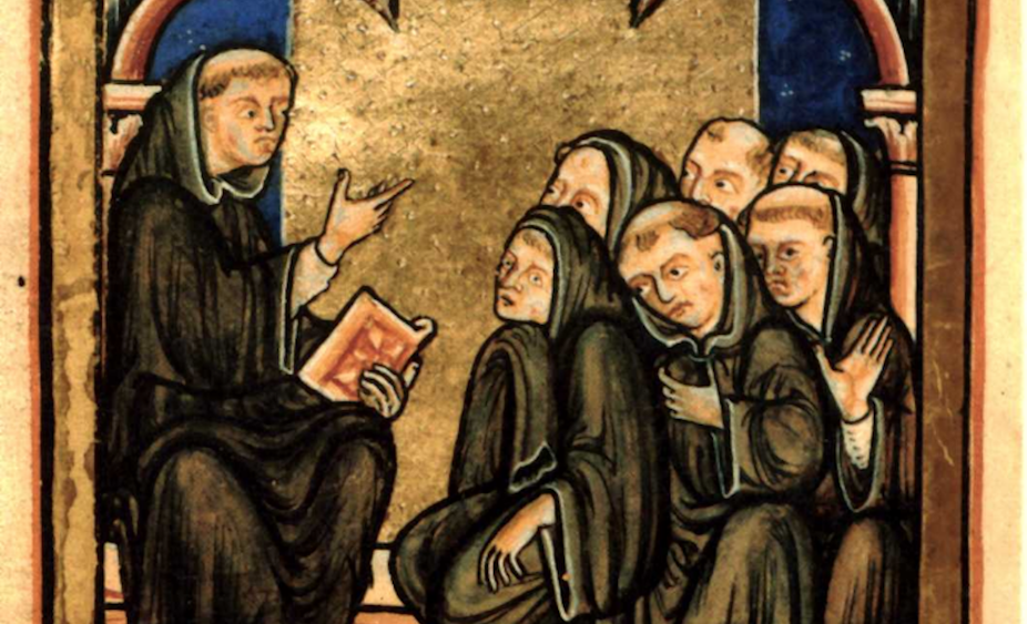 Vu du Moyen Âge : Apprends ou va-t-en !