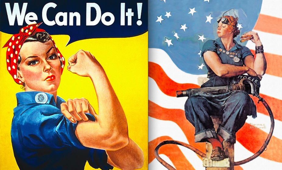 Image result for rosie the riveter