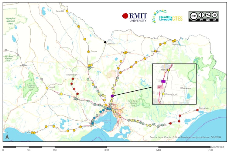 Rail access improves liveability, but all regional centres are not equal