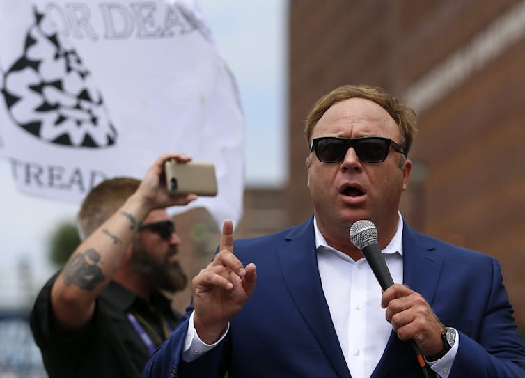 Falsehoods, Sandy Hook and suing Alex Jones