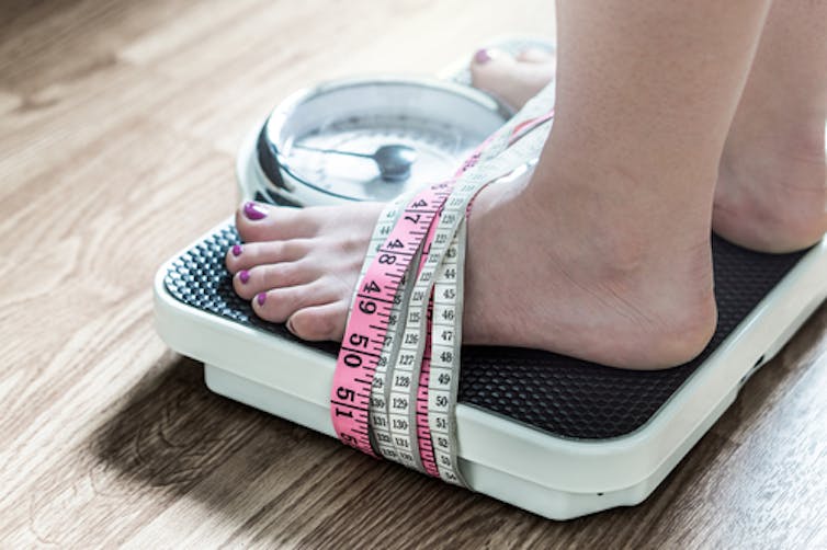 Weighing oneself often becomes a trap for those with eating disorders. (Tero Vesalainen/Shutterstock)