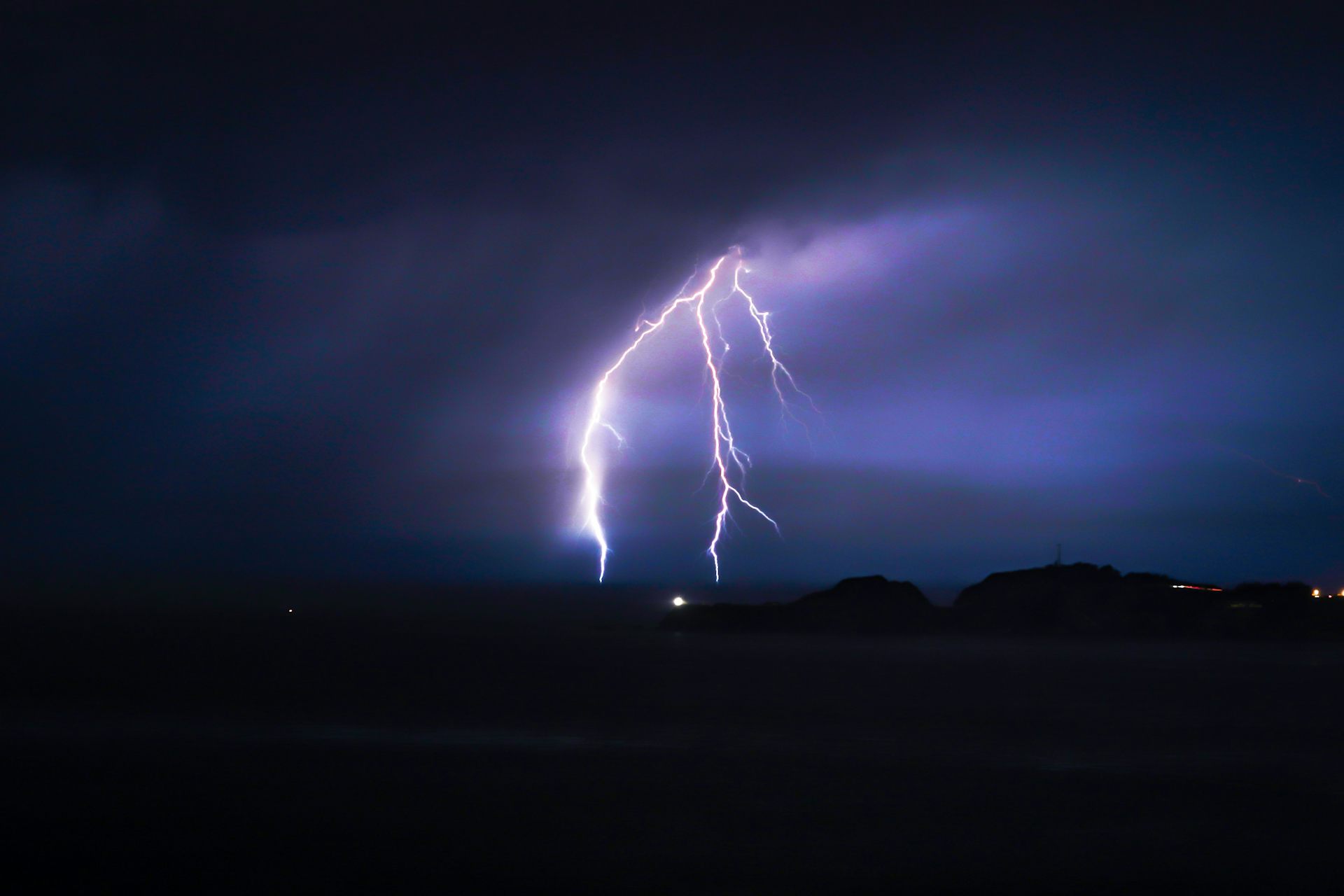 How far away was that lightning The Denver Post