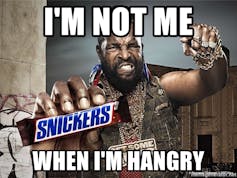 When does hungry become hangry?