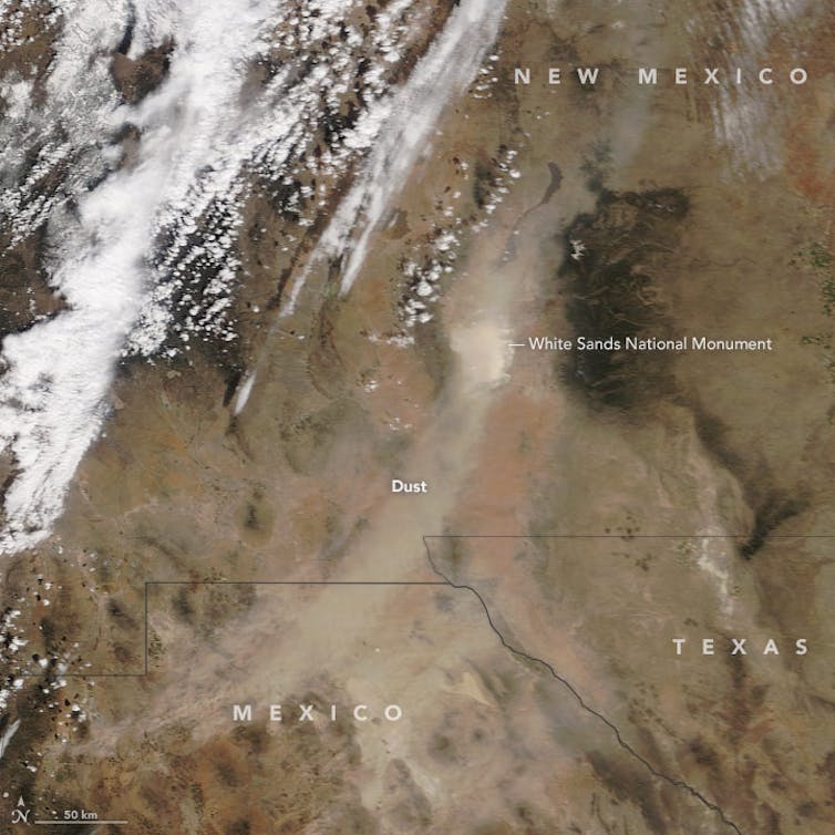 Increased deaths and illnesses from inhaling airborne dust: An understudied impact of climate change