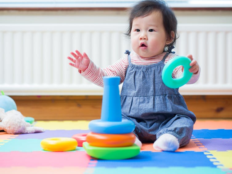 Child playing.  Mcimage/Shutterstock.com