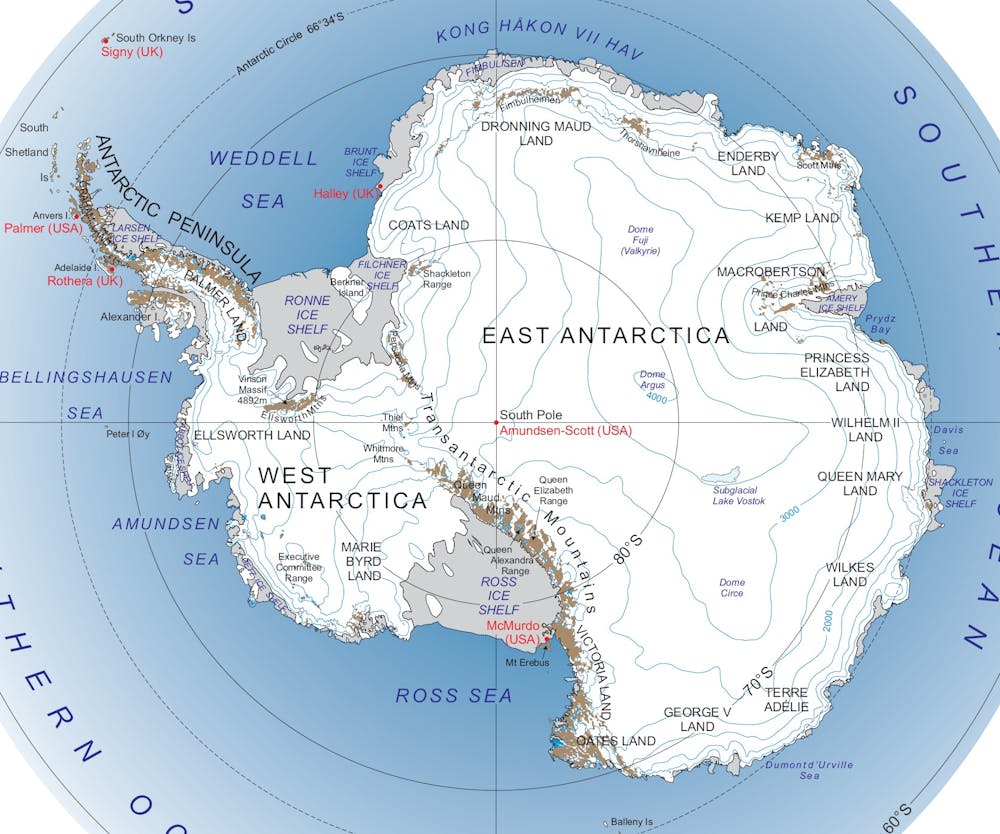 short-term changes in antarctica"s ice shelves are key to