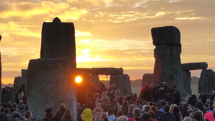 Summer solstice in Stonehenge