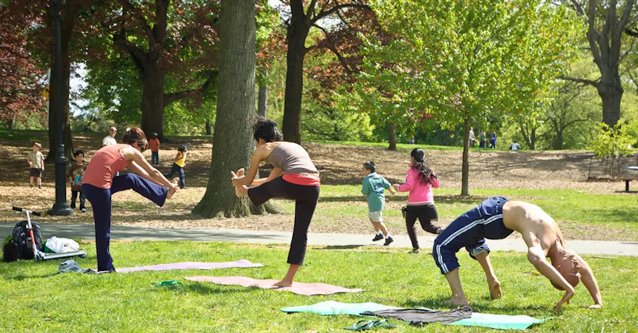 It’s in the way you do it: lessons for public park exercise groups