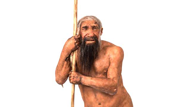 neanderthal man hunting