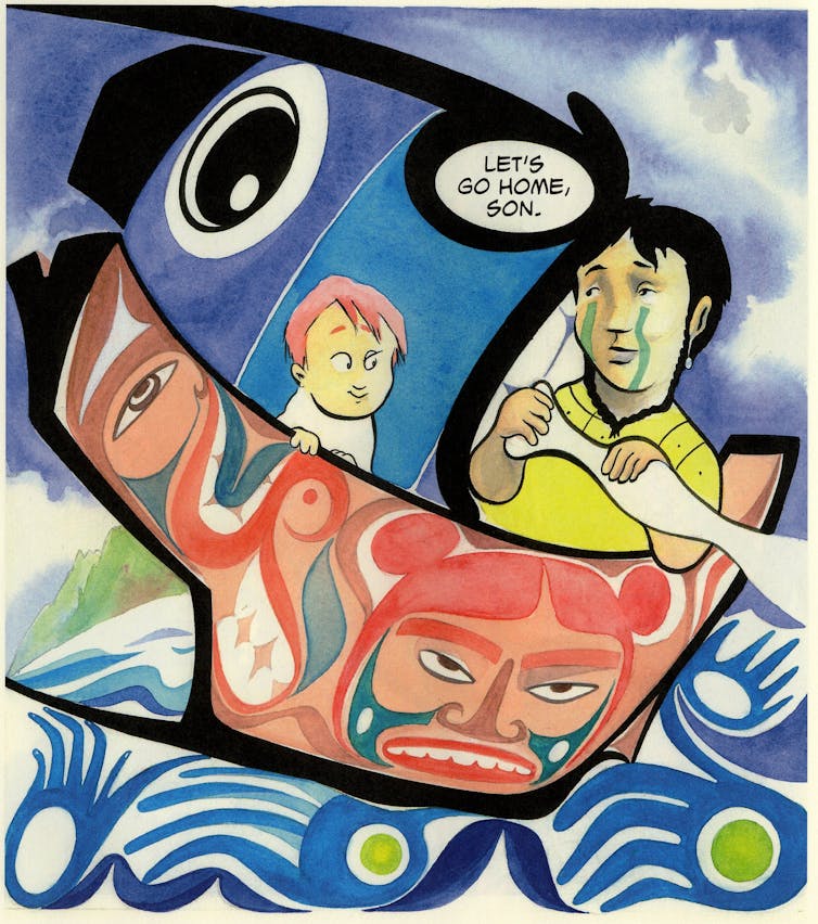 Haida manga An artist embraces tragedy, beautifully