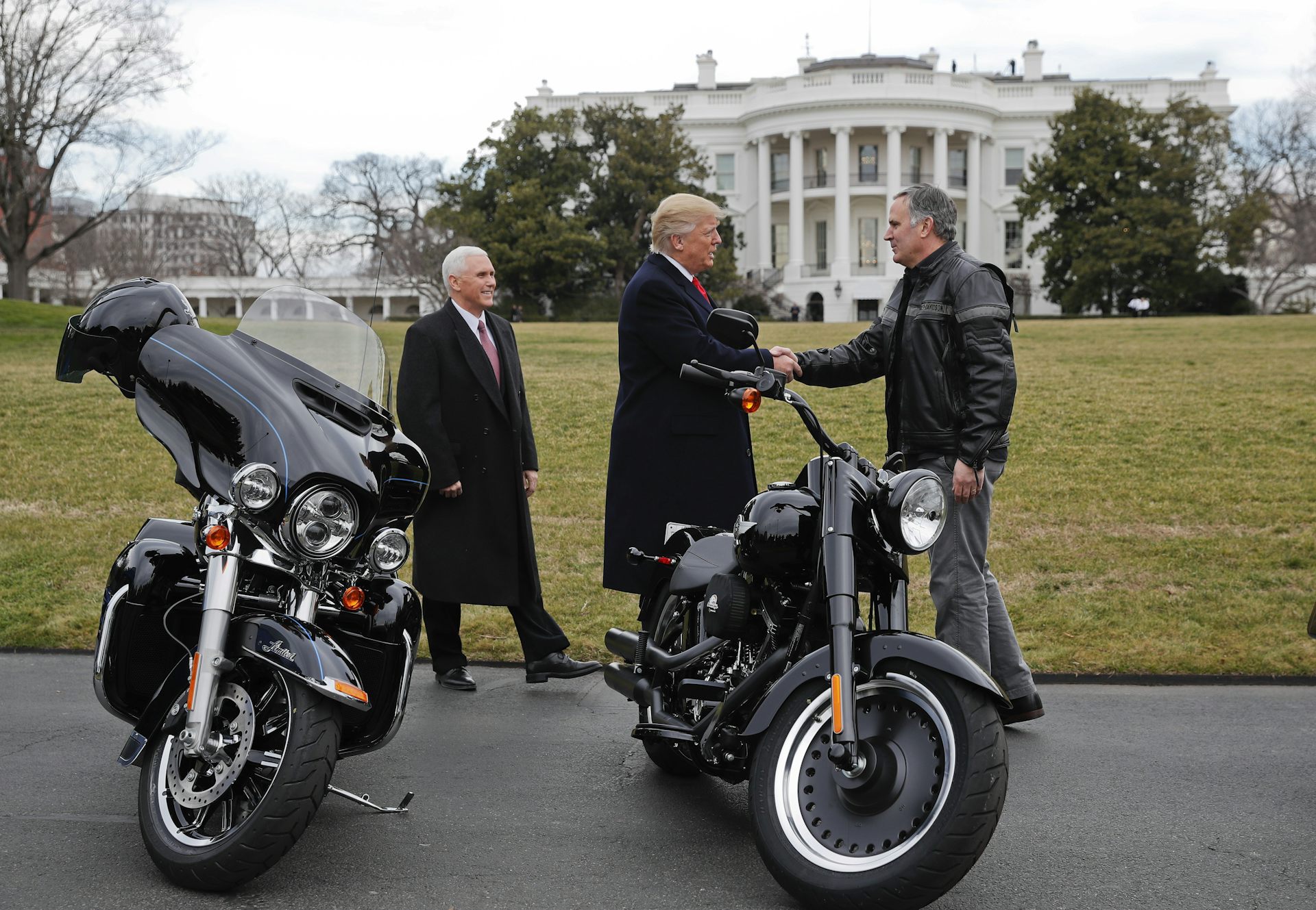 Percentage of foreign parts clearance in harley davidson