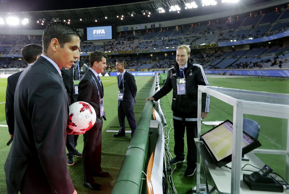 How video assistant referees could undermine on-field referees at the ...
