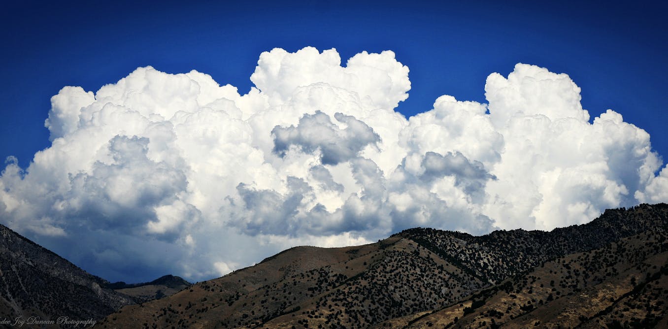 Curious Kids: how do the clouds stay up in the sky?