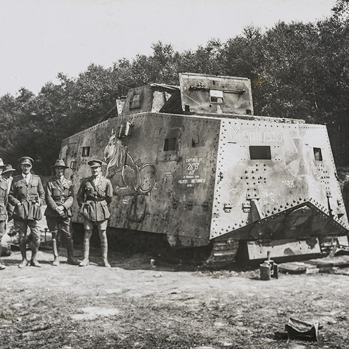 Battle Scars Reveal The Life Of Mephisto A Ww1 German Tank From