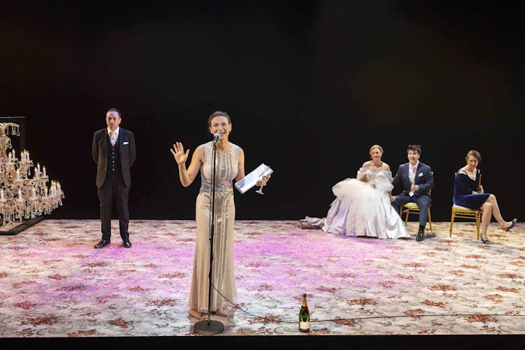 Melancholia artfully brings the end of the world to the stage