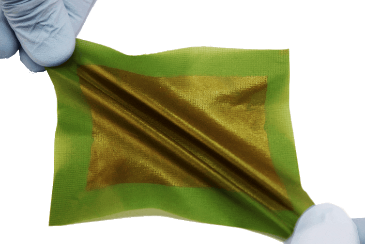 Designing a 'solar tarp,' a foldable, packable way to generate power from the sun