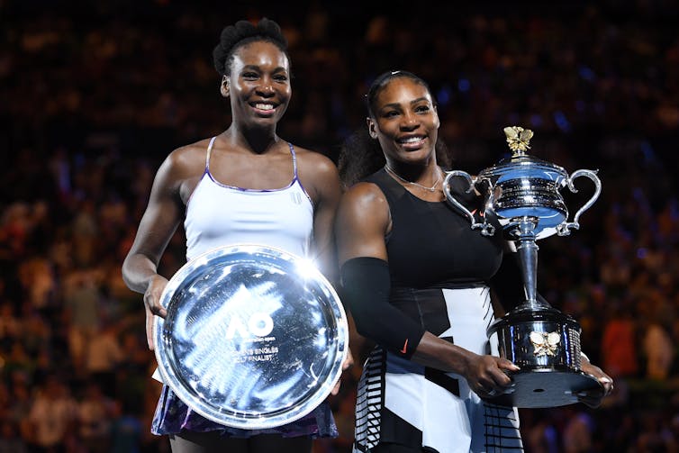 The evidence suggests Serena Williams is not being discriminated against by drug testers