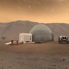 what is the thesis statement of the research report life on mars